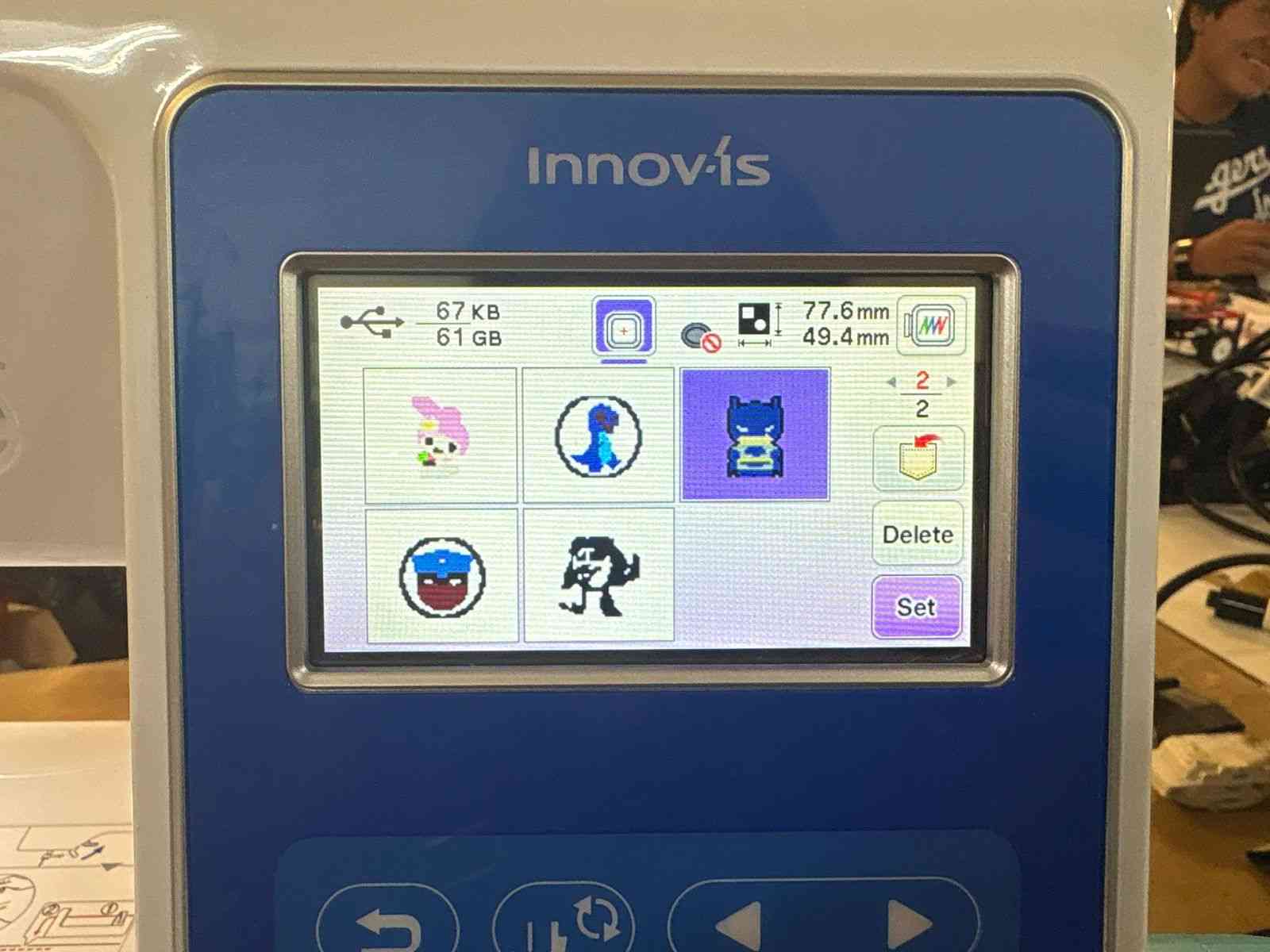 Machine Setup Step 4