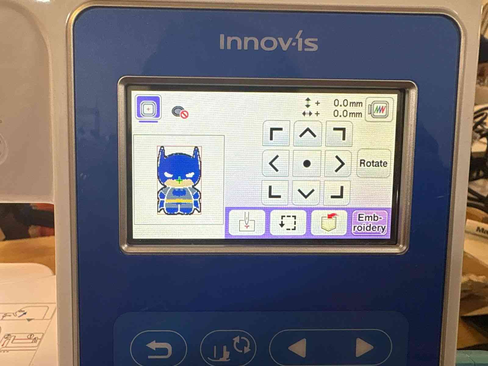 Machine Setup Step 5