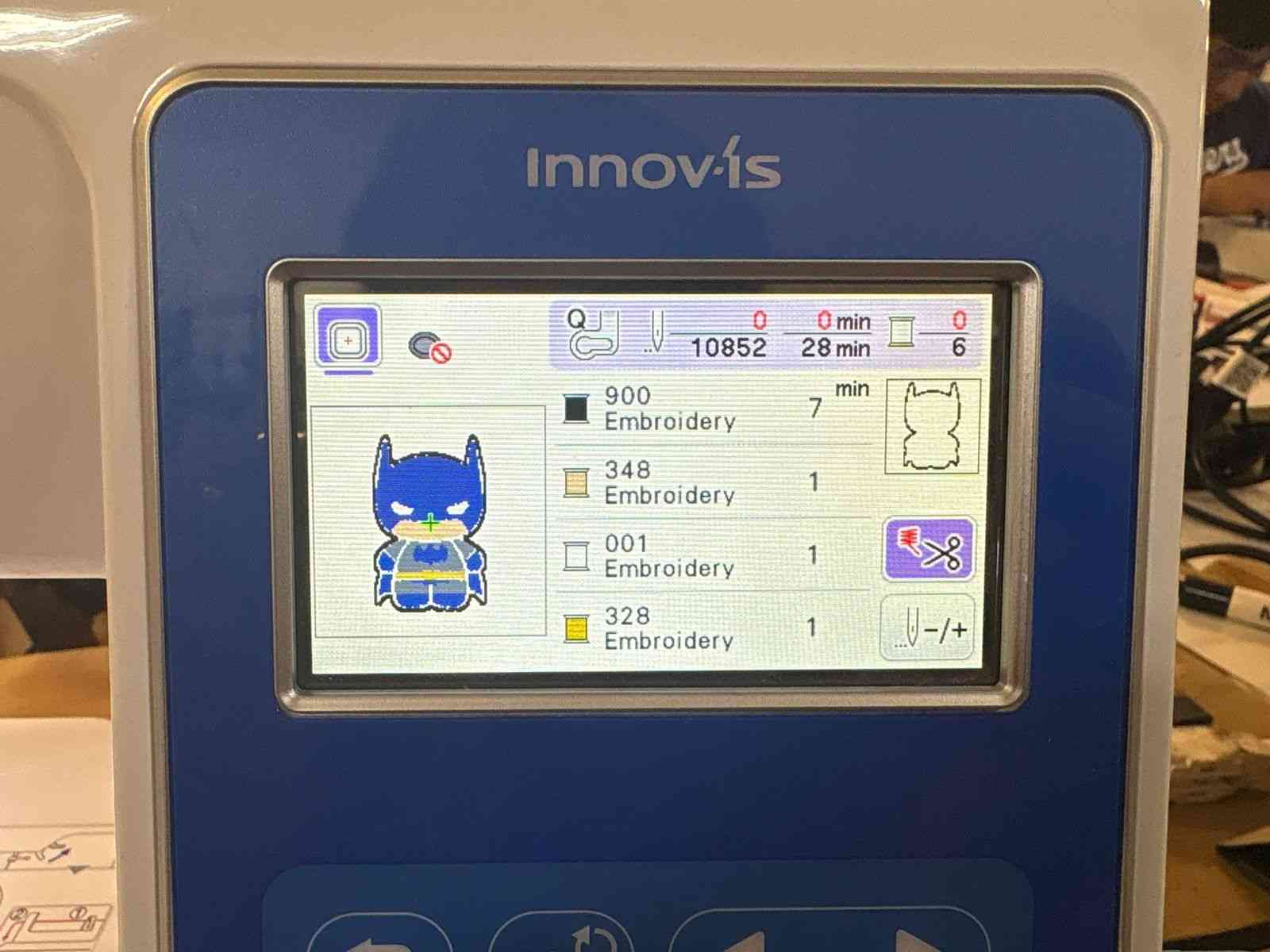 Machine Setup Step 7