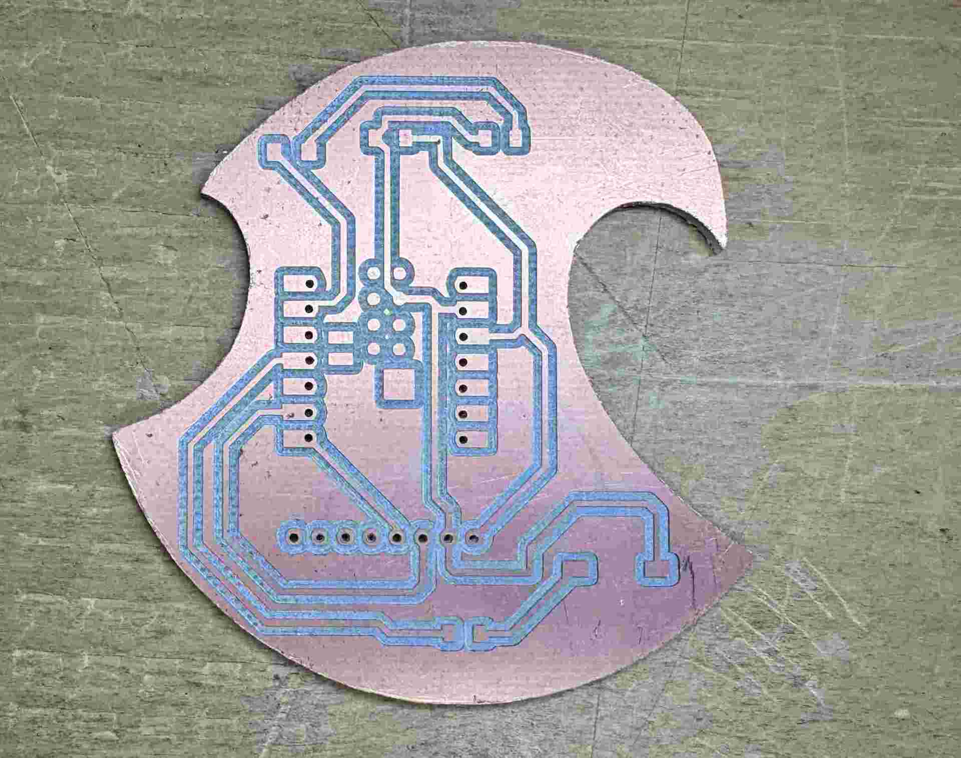 Milled PCB Raw Board