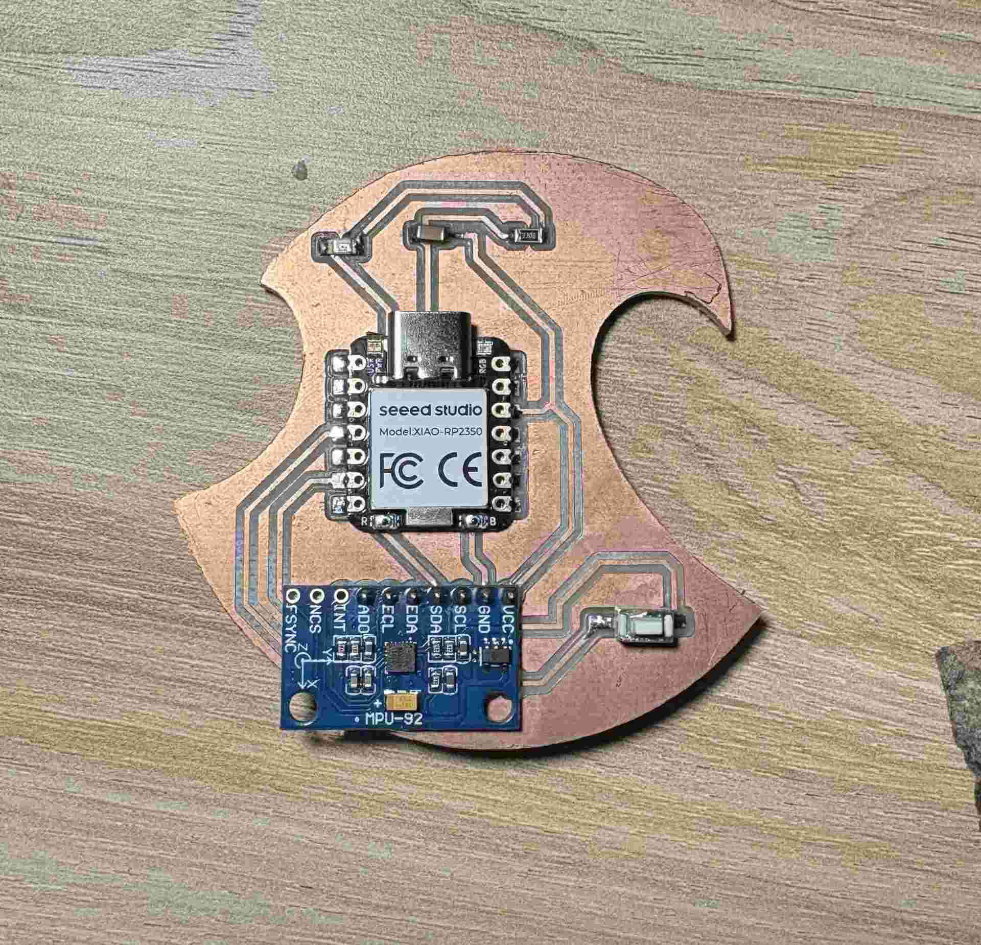 Final Assembled PCB
