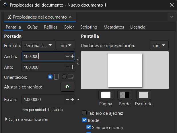 Launch Inkscape
