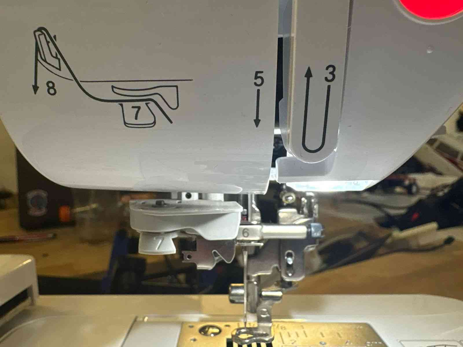 Threading step 2