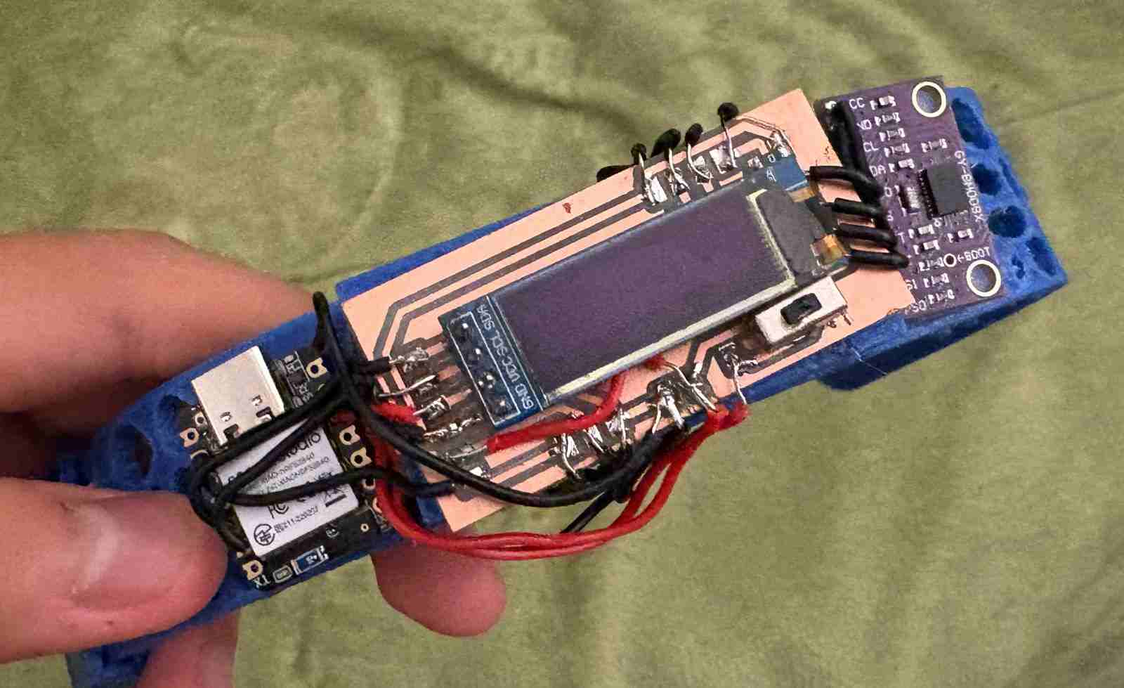 Fully assembled and functional board