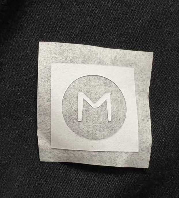 MoveSense sticker cut result
