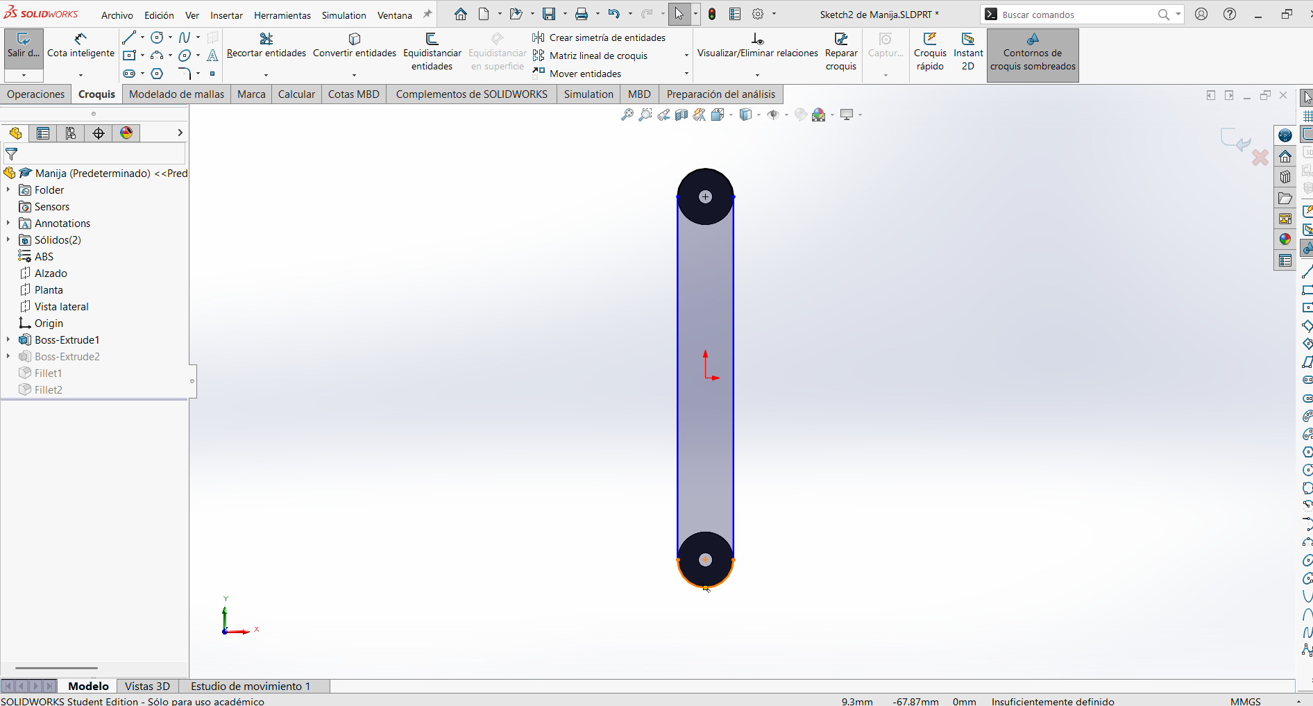 Door handle — view 3