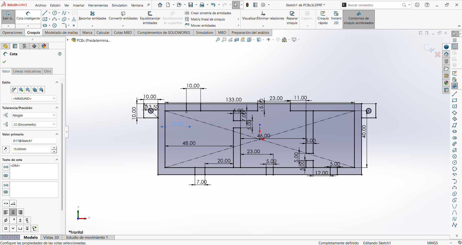 PCB part — view 1
