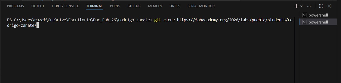 Git clone / public folder screenshot