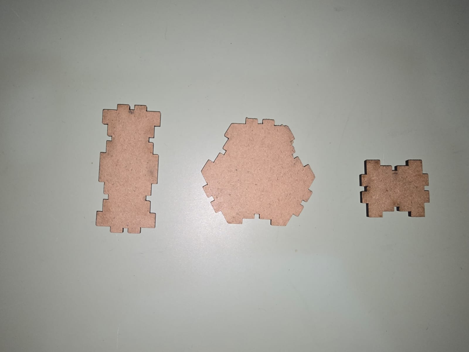 Final laser-cut parts