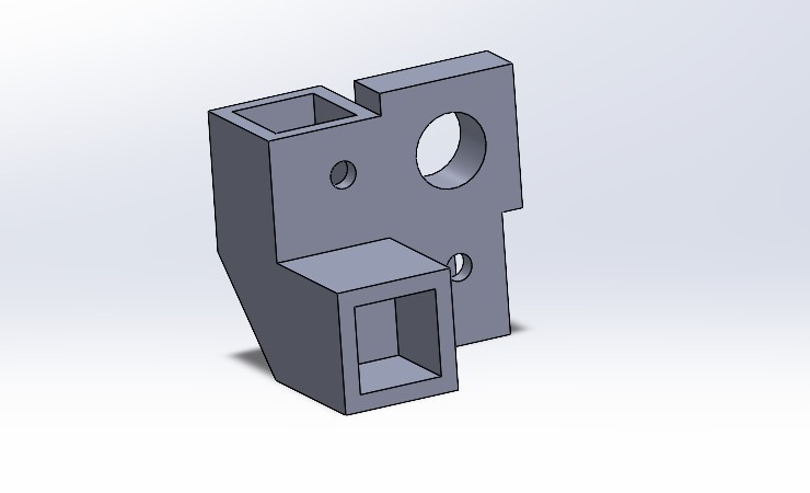 Corner part with bearing support