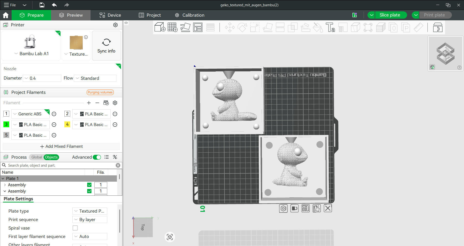 Redesigned mold