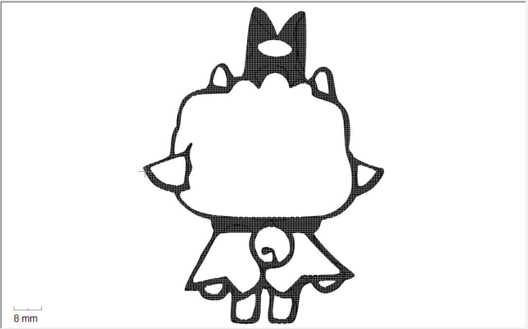 Auto fill stitch preview