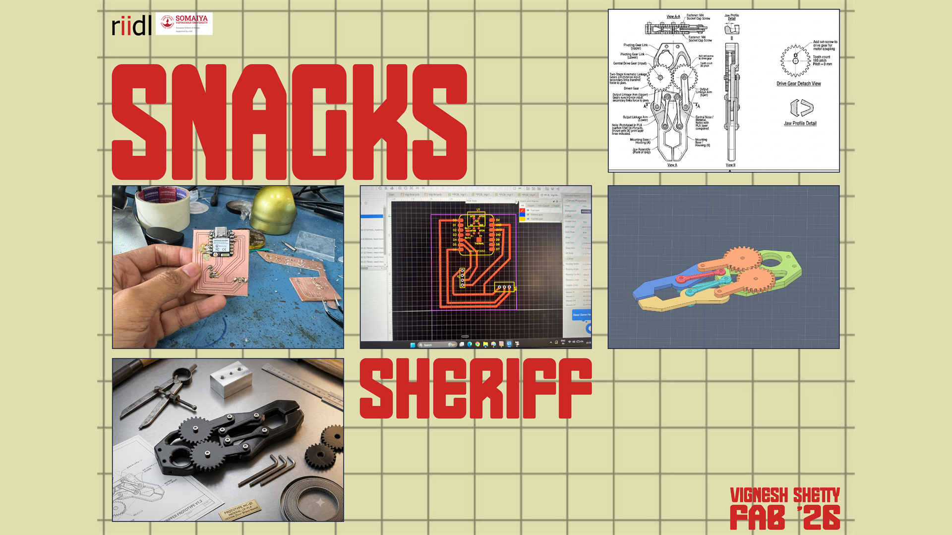 Final project summary slide