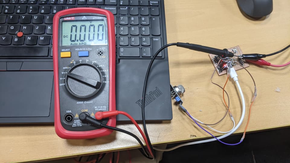 UNI-T Multimeter probing custom board