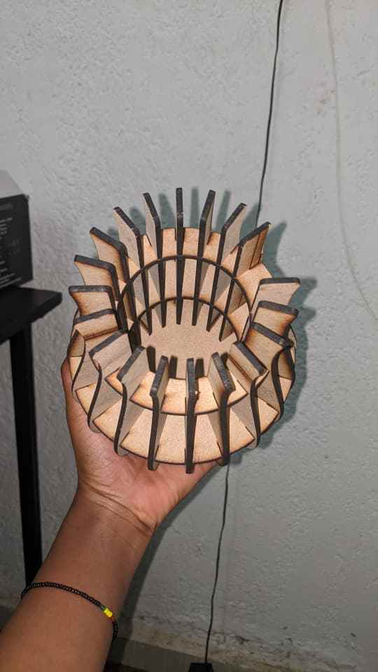 Assembled press fit structure 2