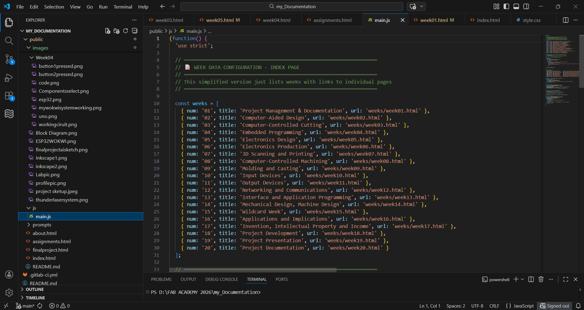 Sample JavaScript code