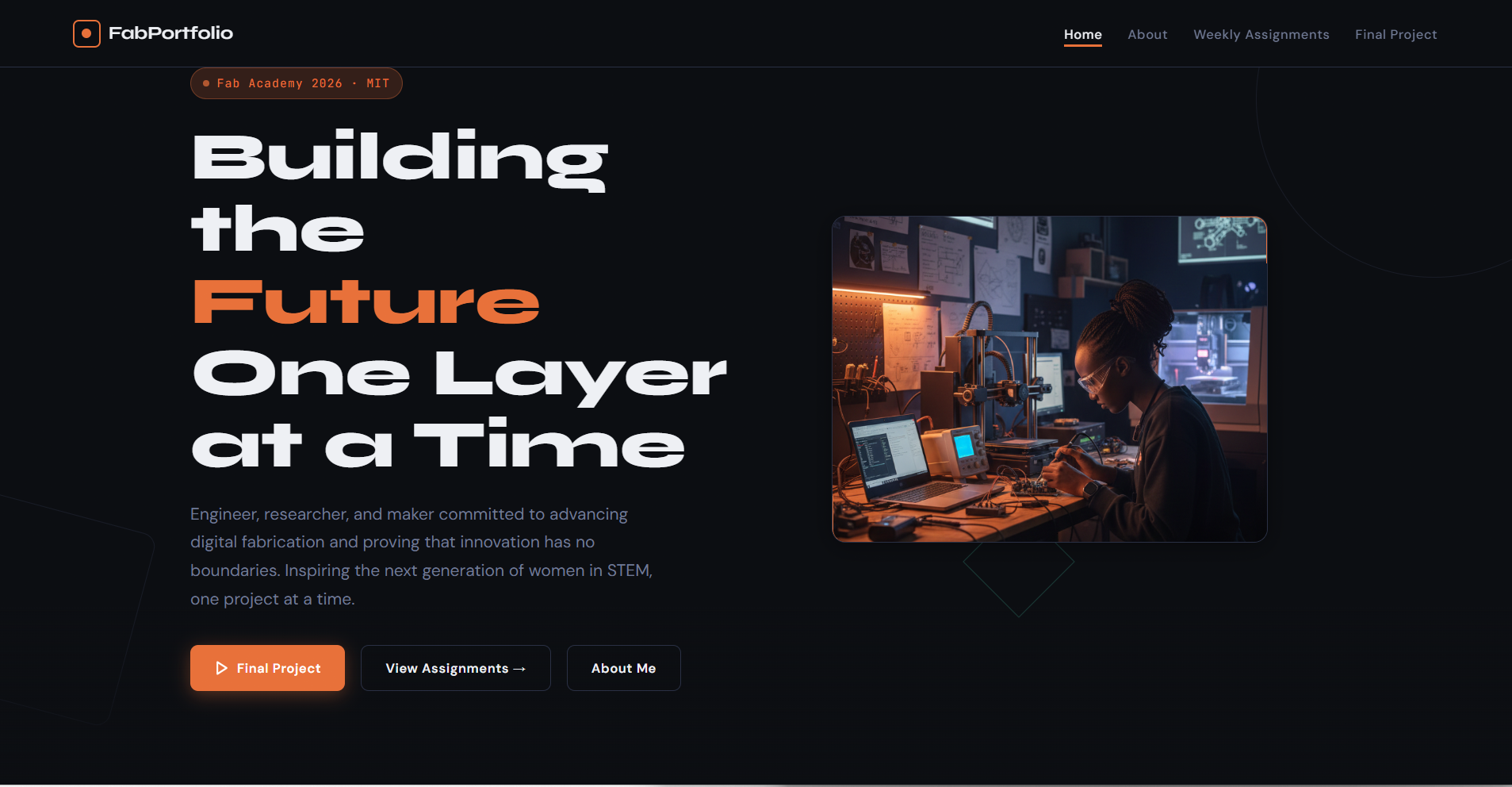 Final Fab Academy website published on GitLab Pages