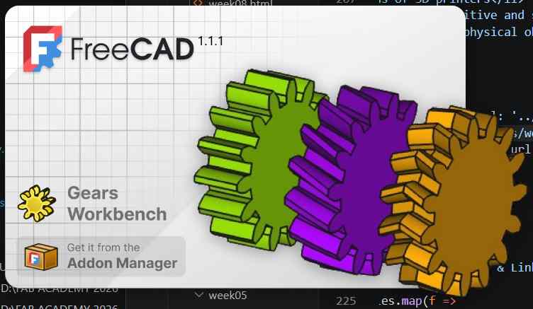 FreeCAD launch screen