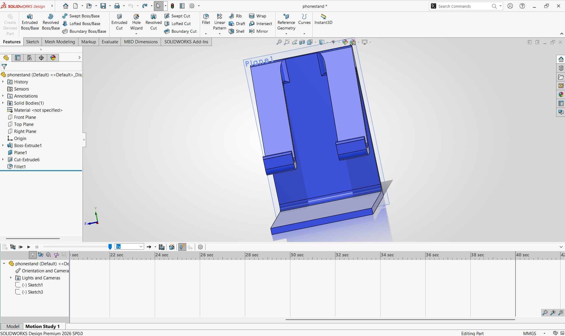 Configuring camera keyframes