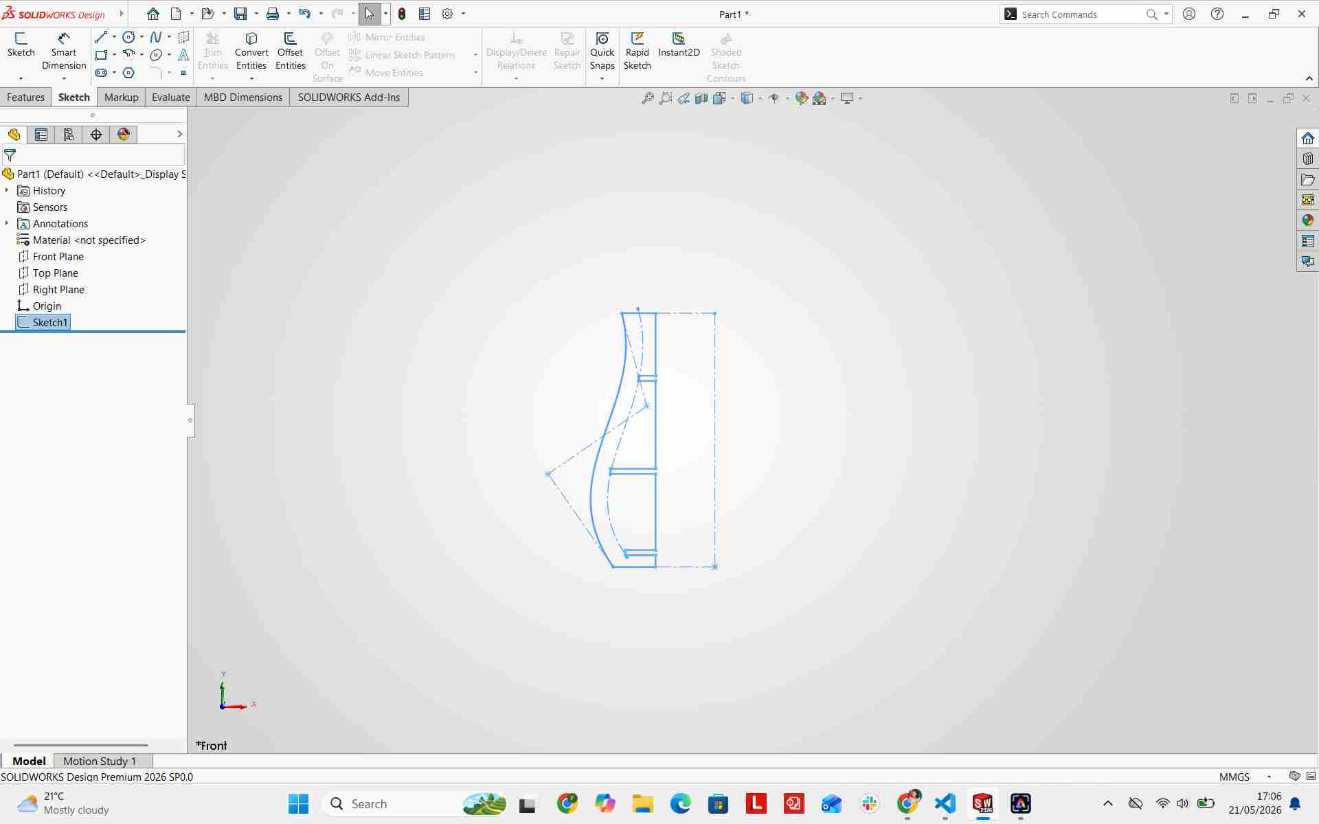 Verifying sketch constraints