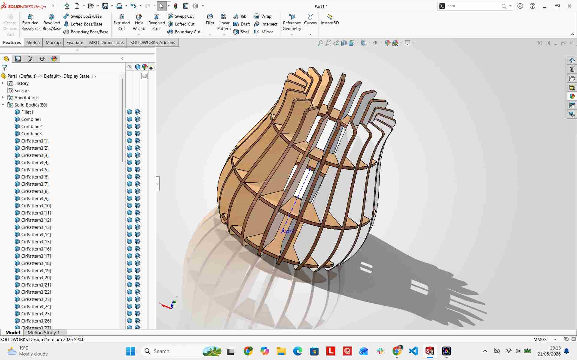 Final 3D CAD model