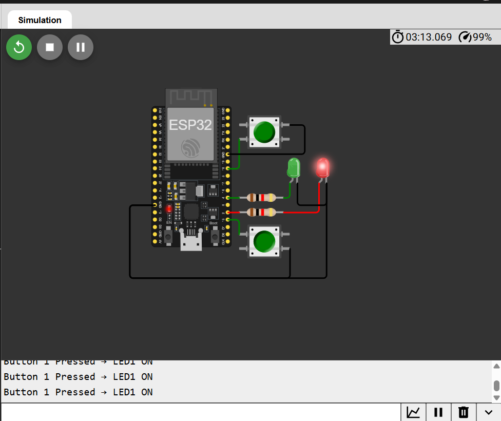 Button 1 Verification State Output