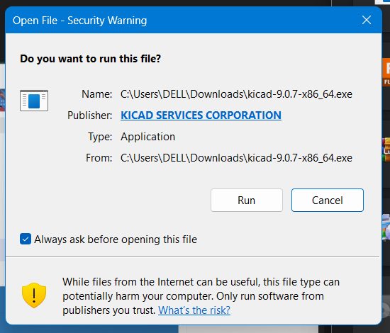 KiCad Setup Wizard