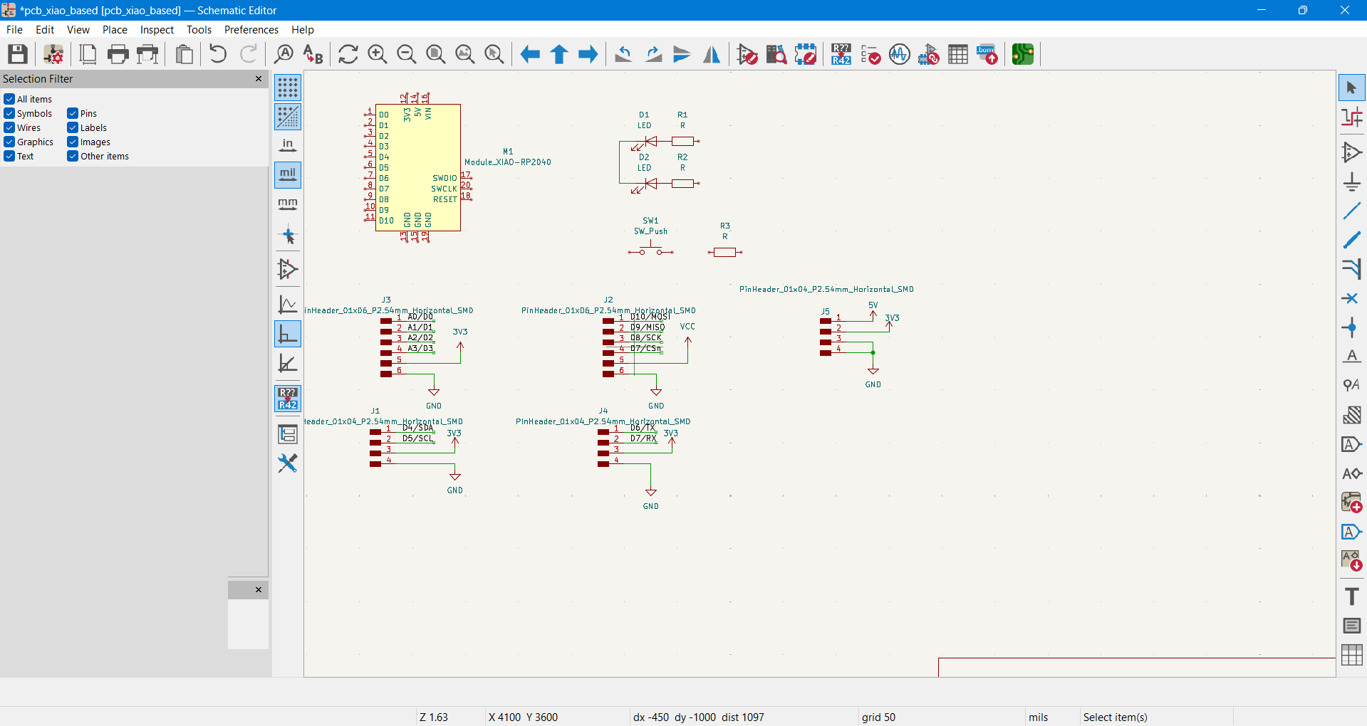 Male Pin Header Breakout