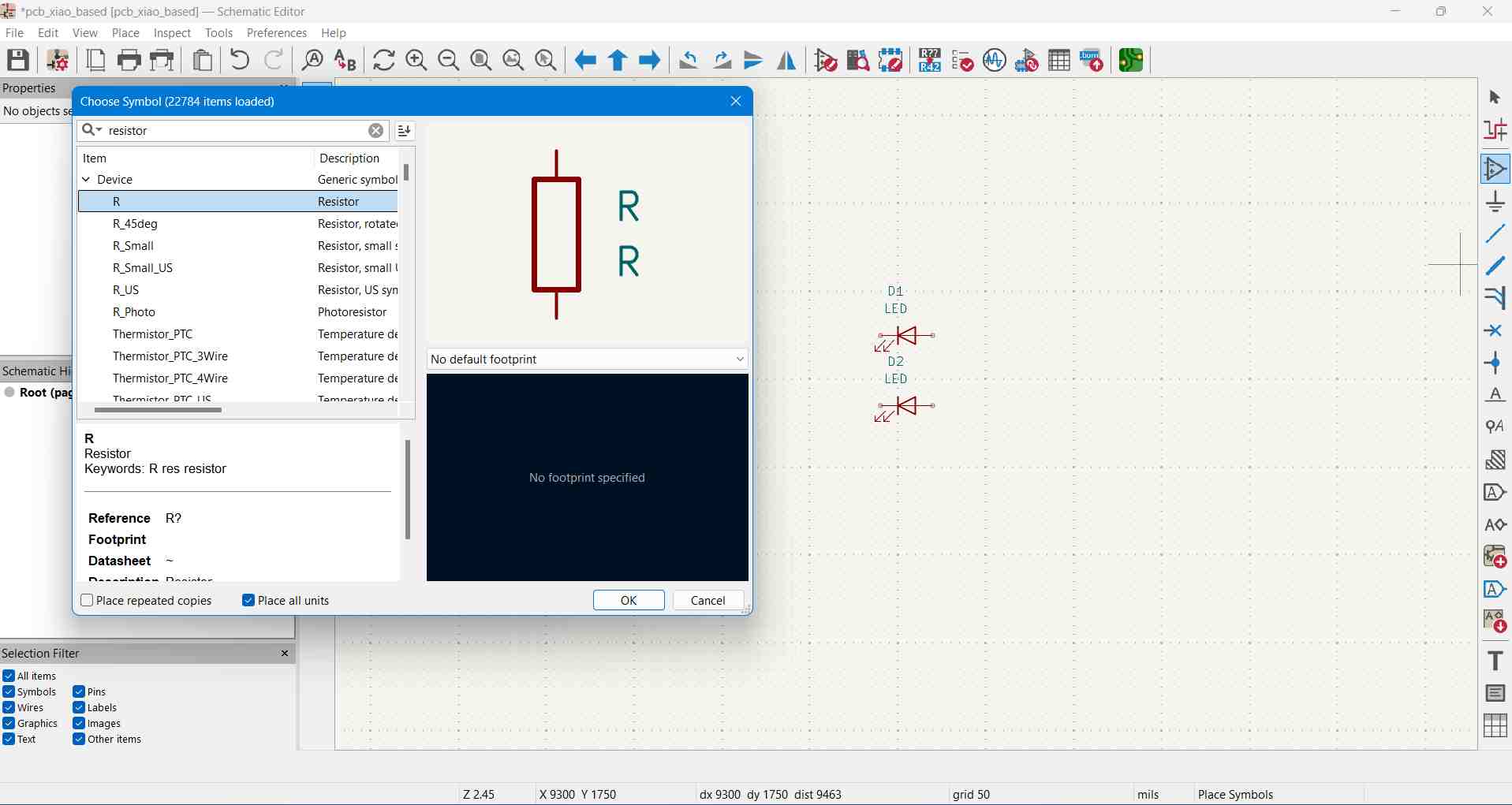 SMD Resistors Selection