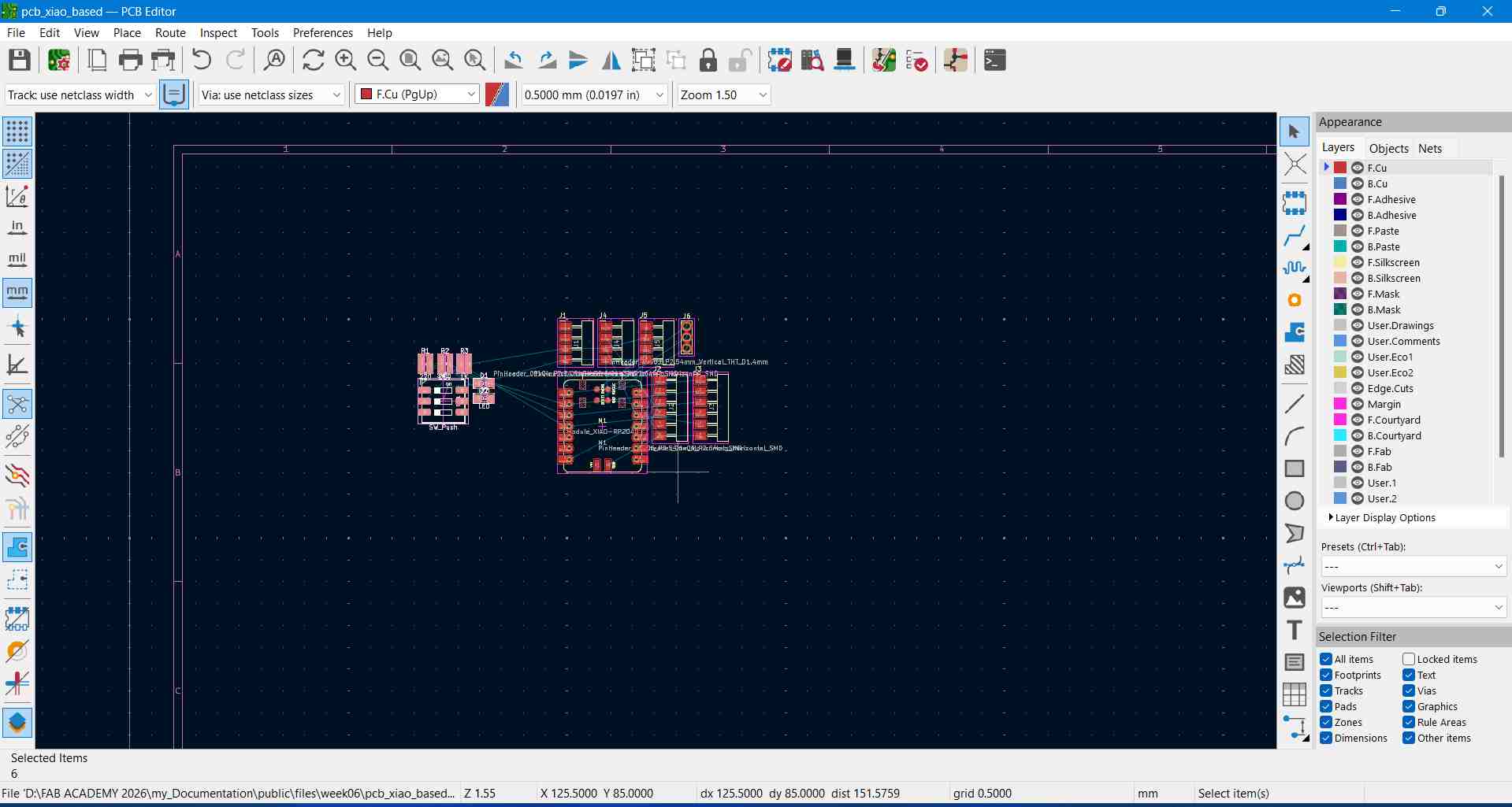 Importing Schematic Nets to PCB Layout