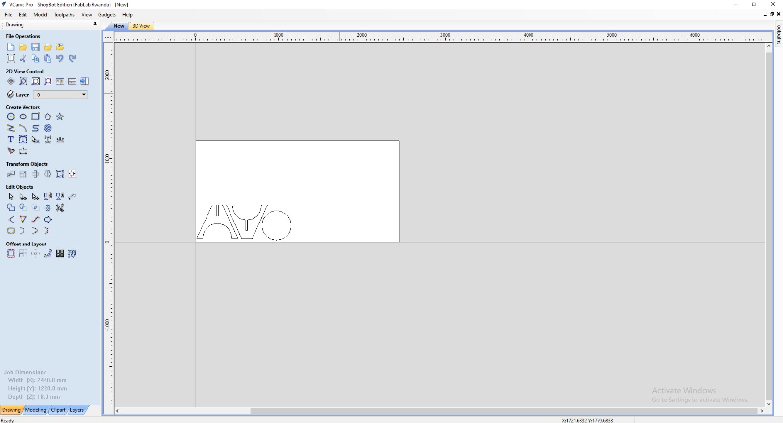 Nesting Parts in VCarve