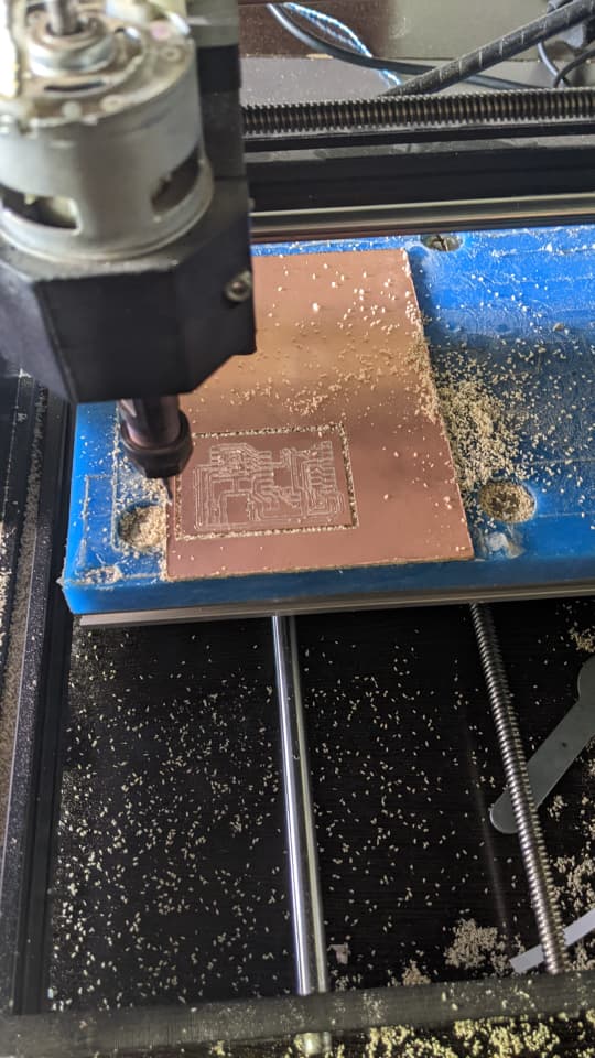 Milling Outer Edge Cuts Boundary