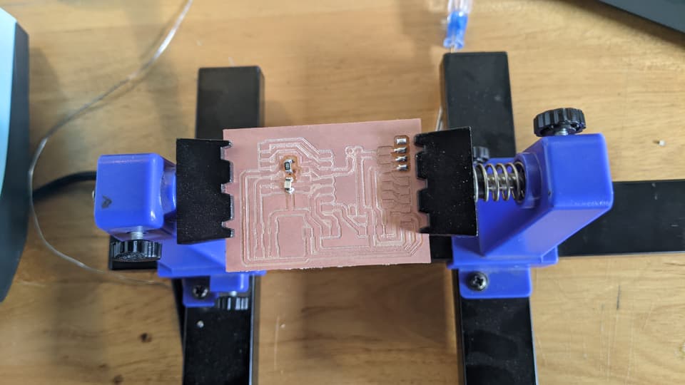 Soldering Surface-Mount LEDs and Resistors