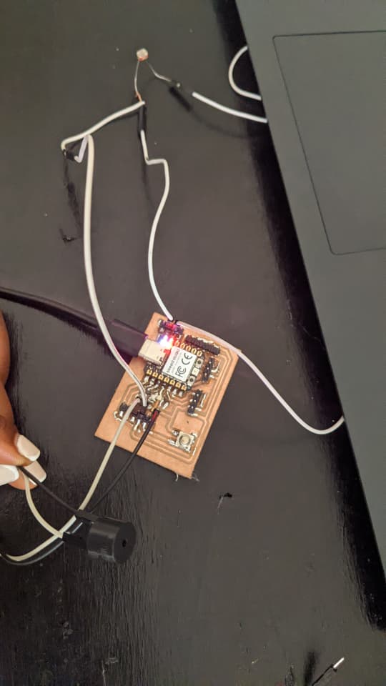 LDR and Buzzer Circuit Connection