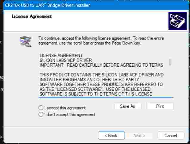 Driver Installation Wizard