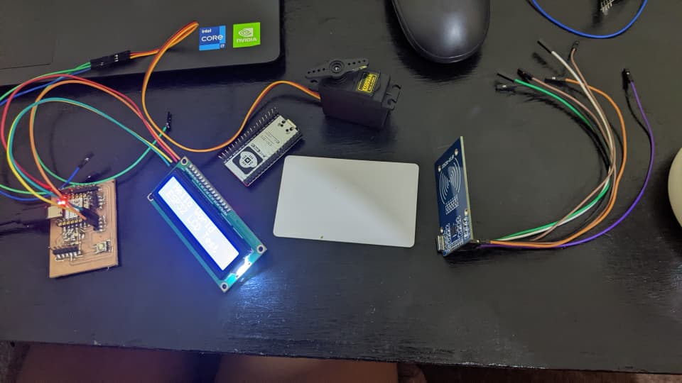 Standalone I2C LCD Power On Test