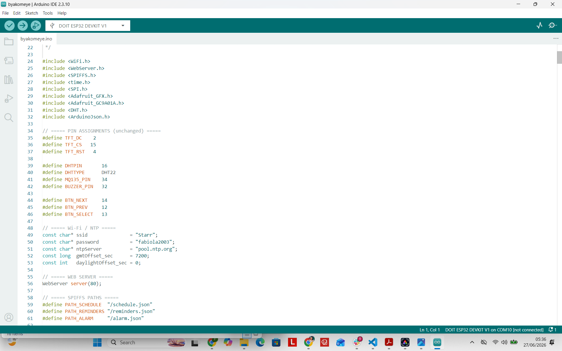 Onboard software behavior flow routine diagram
