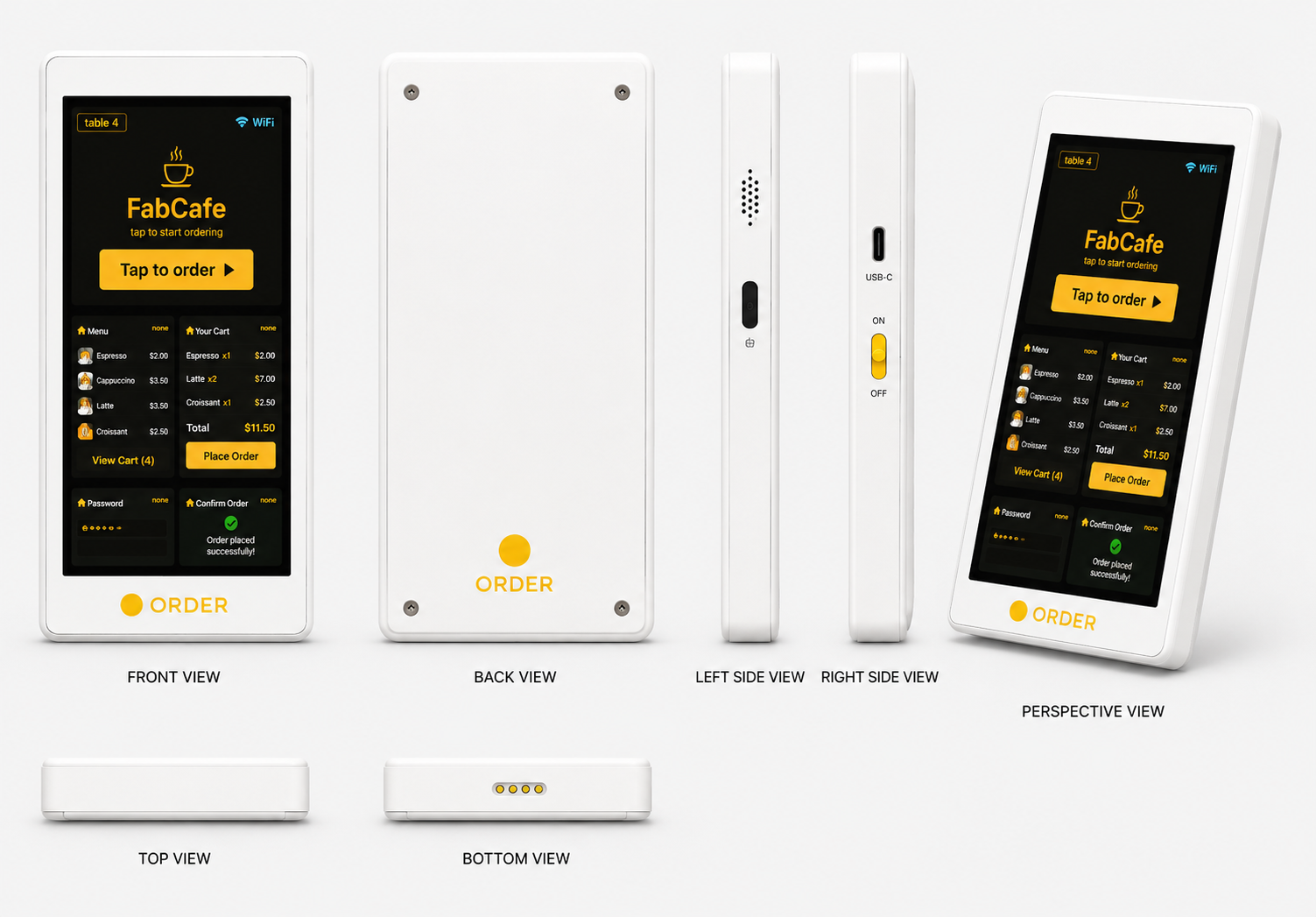 ORDER Device Mockup