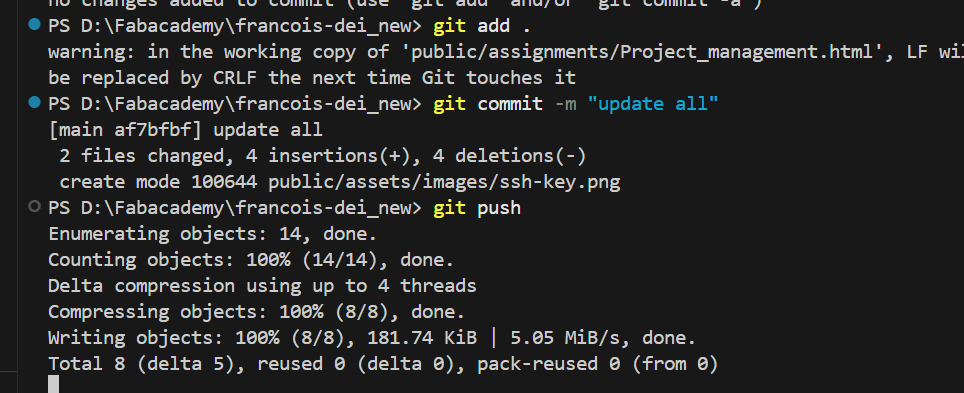 My terminal
