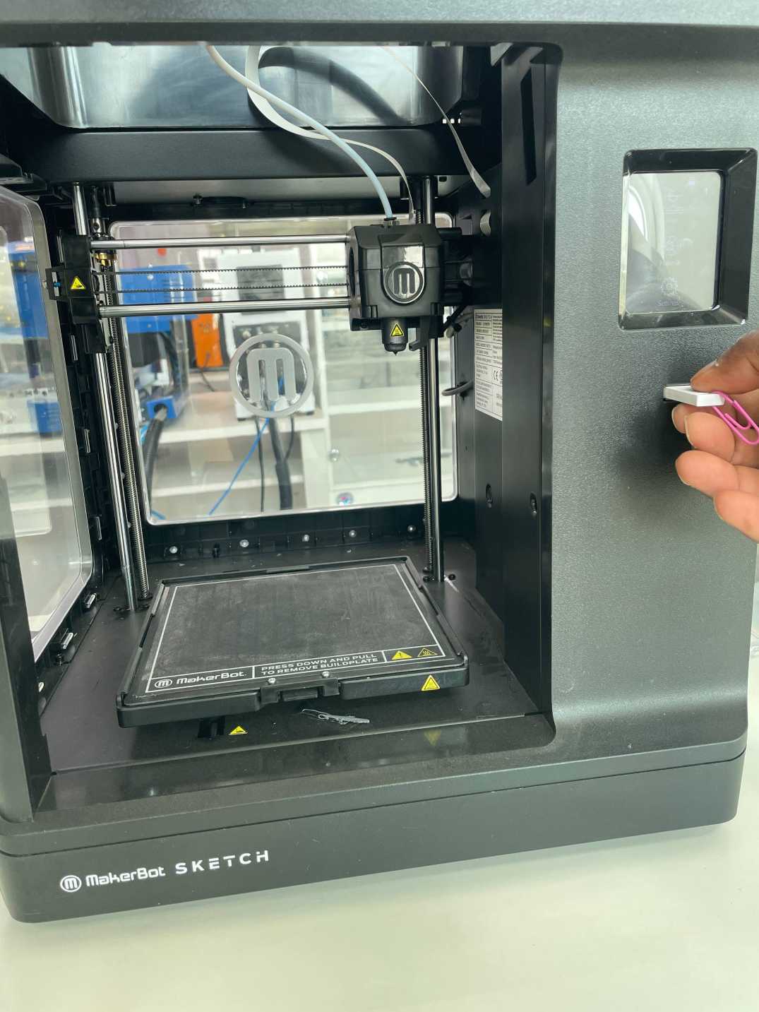 Tested with this Makerbot 3D printer