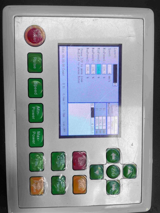 adjusting parameters in gs laser system