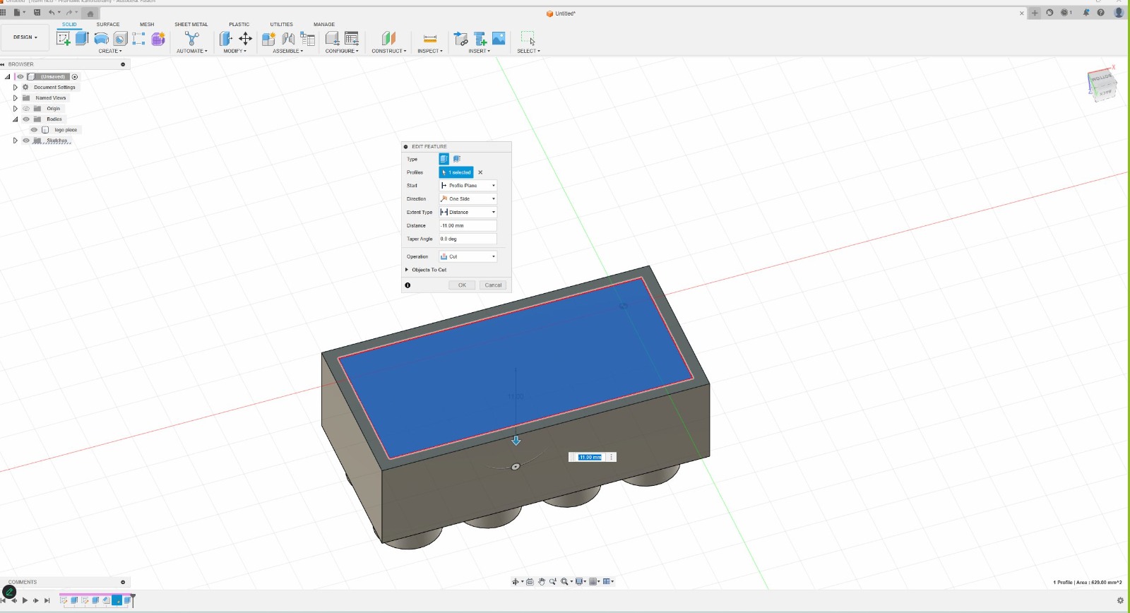 Tutorial with Rico on fusion 360 intro