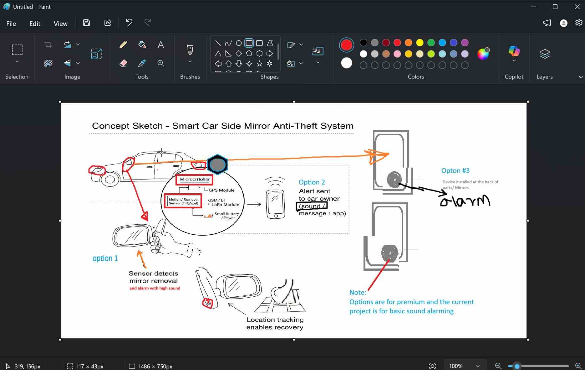 project concept drawing