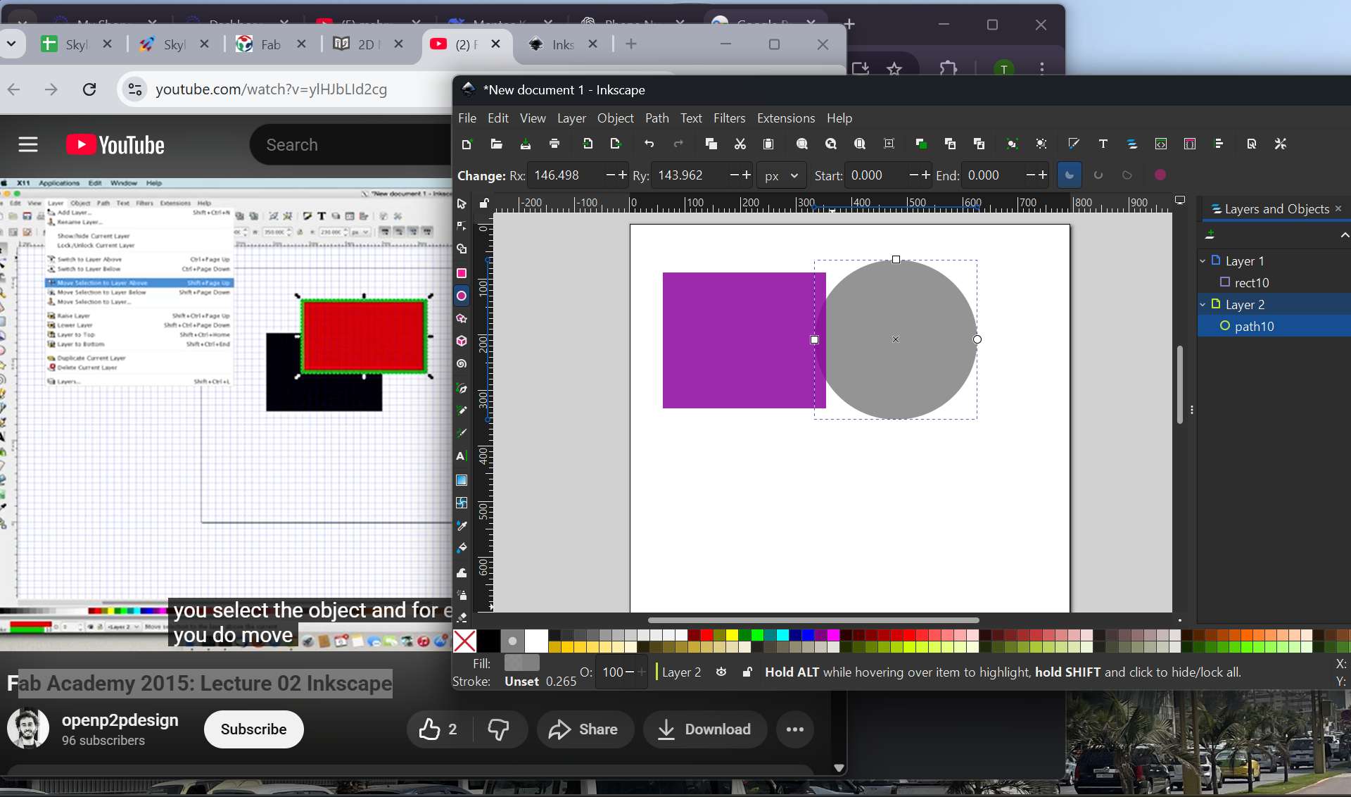 Start deep diving to the 2D techs