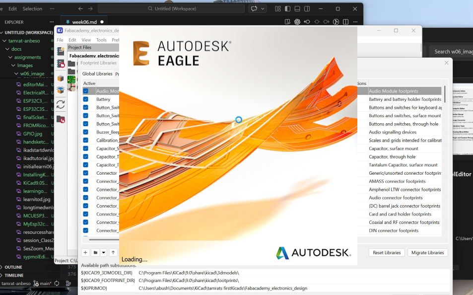 I installed Eagle too