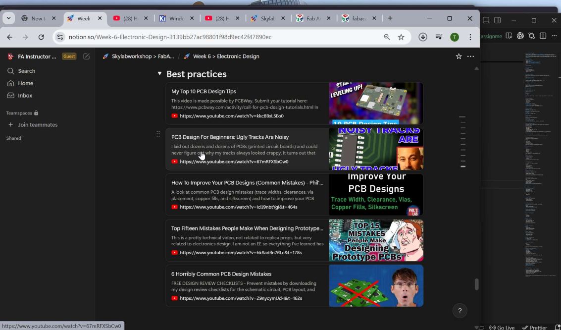 Shared resource to learn basics of electronics design