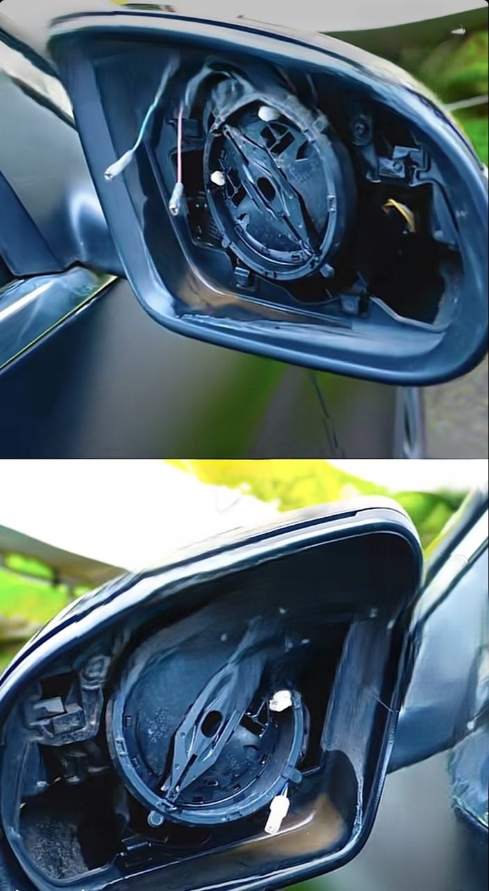 Side mirror stolen car