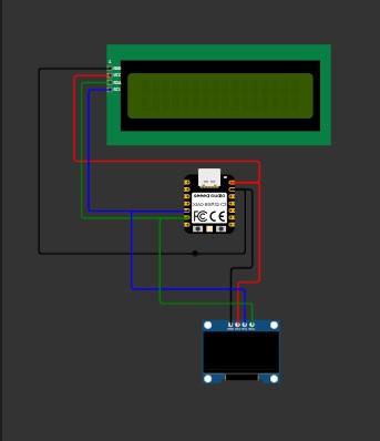 lcd and oled connection diagram