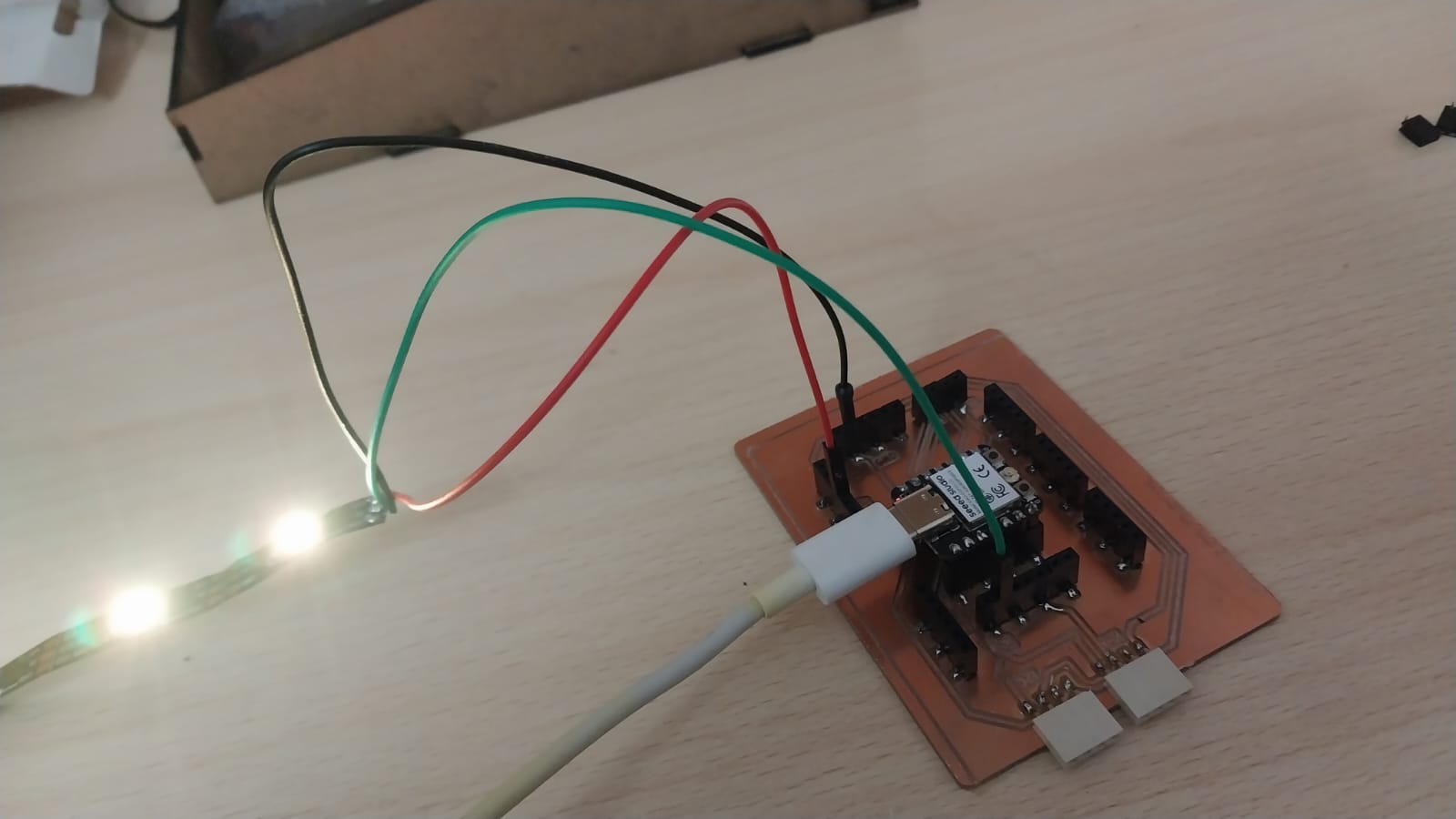 neopixel connection diagram