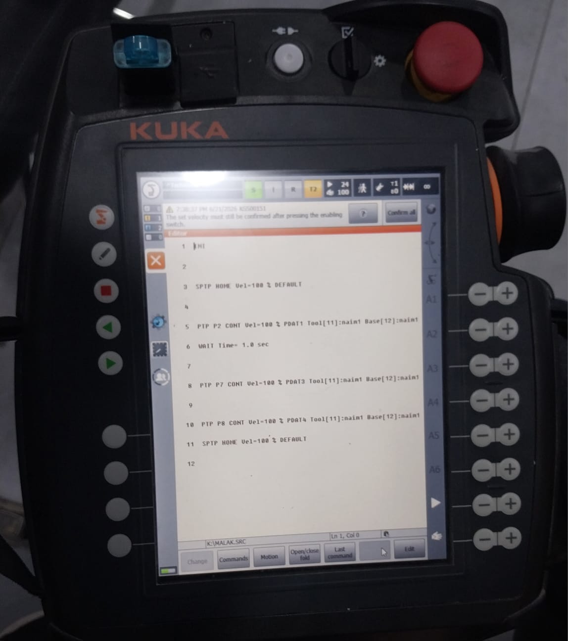 KUKA Program